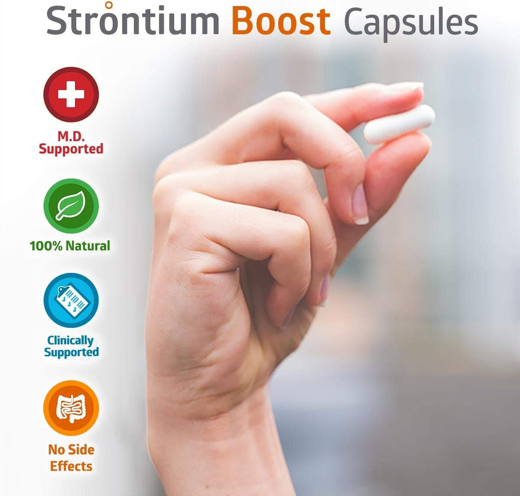 3 Bottles Strontium Citrate Supplement O38144
