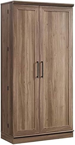 35.36 W Storage Cabinet with Door and Shelves in Salt Oak J460766