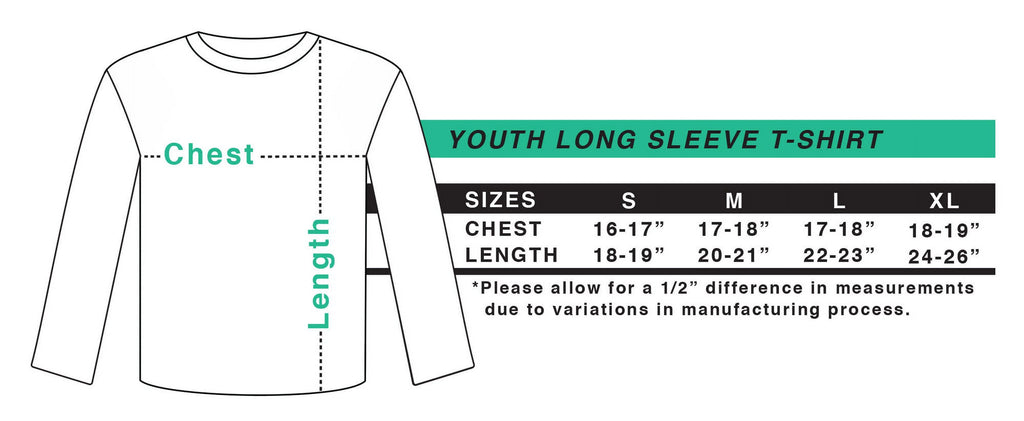 Long Sleeve Youth T-Shirt U662