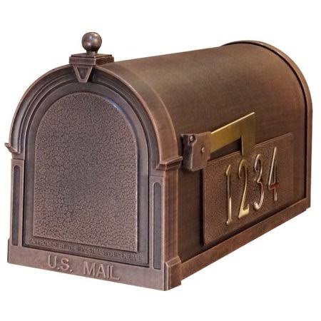 Curbside Mailbox with Side Numbers X691