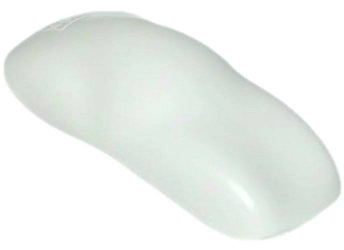 Grand Prix White Medium Hot Rod Flatz Urethane Automotive Flat Car Paint 1 Quart Kit Q2766