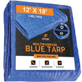 Blue Poly Tarps 12 x 18 Case of 10 O16430