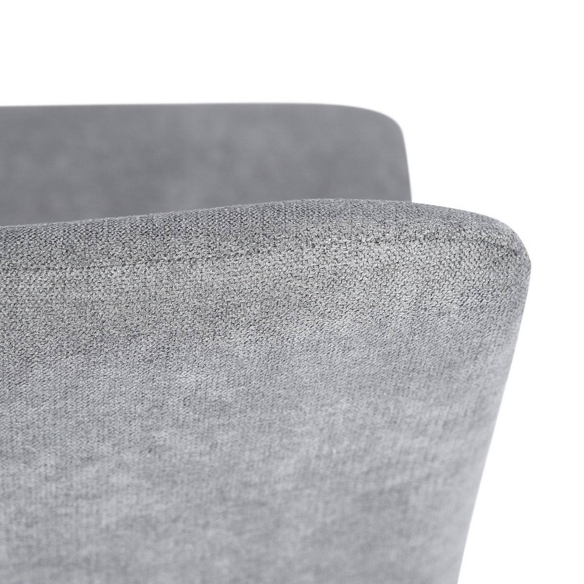 Dark Grey Upholstered Dining Chair (Set of 4) E8730