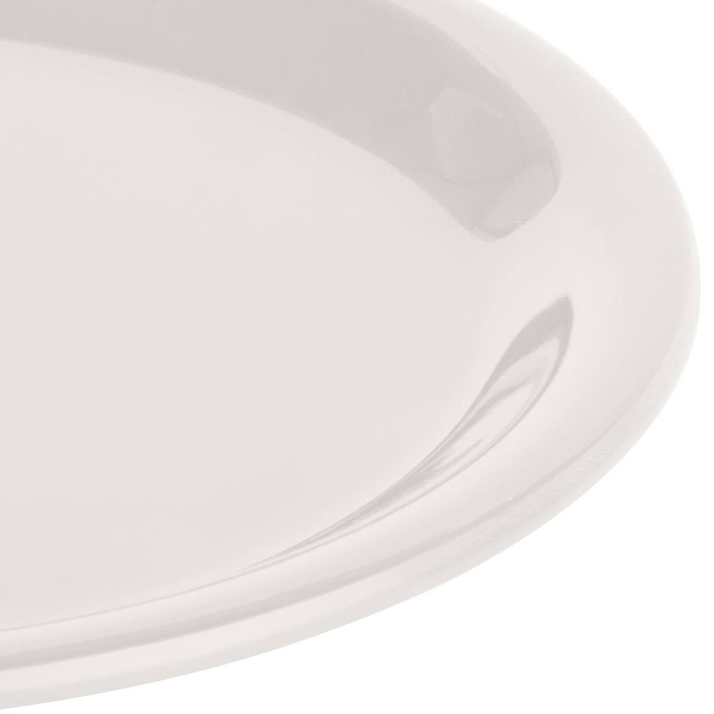 Bone Melamine Pie Plate W3583