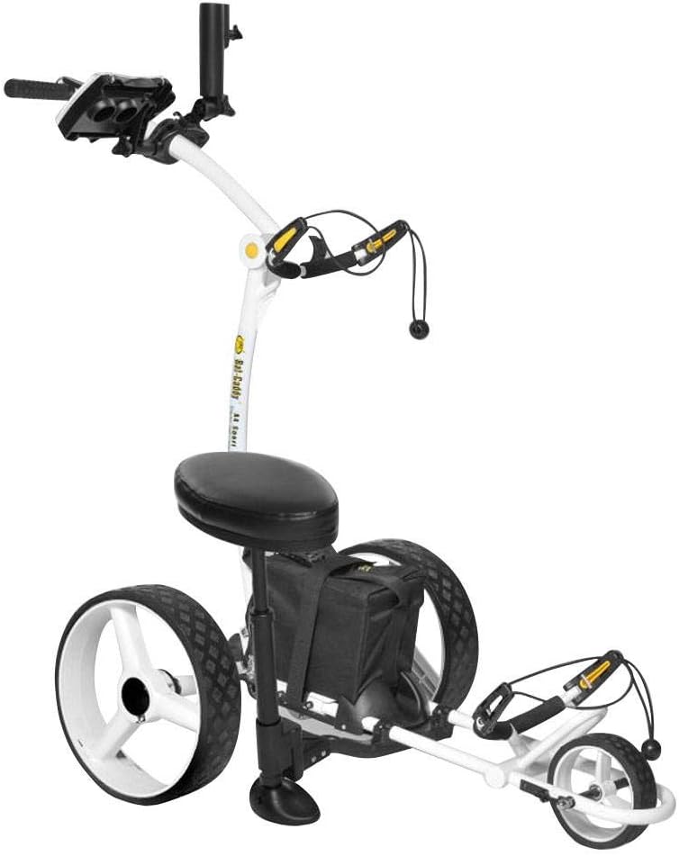 White 20Ah Lithium Electric Push Cart S912