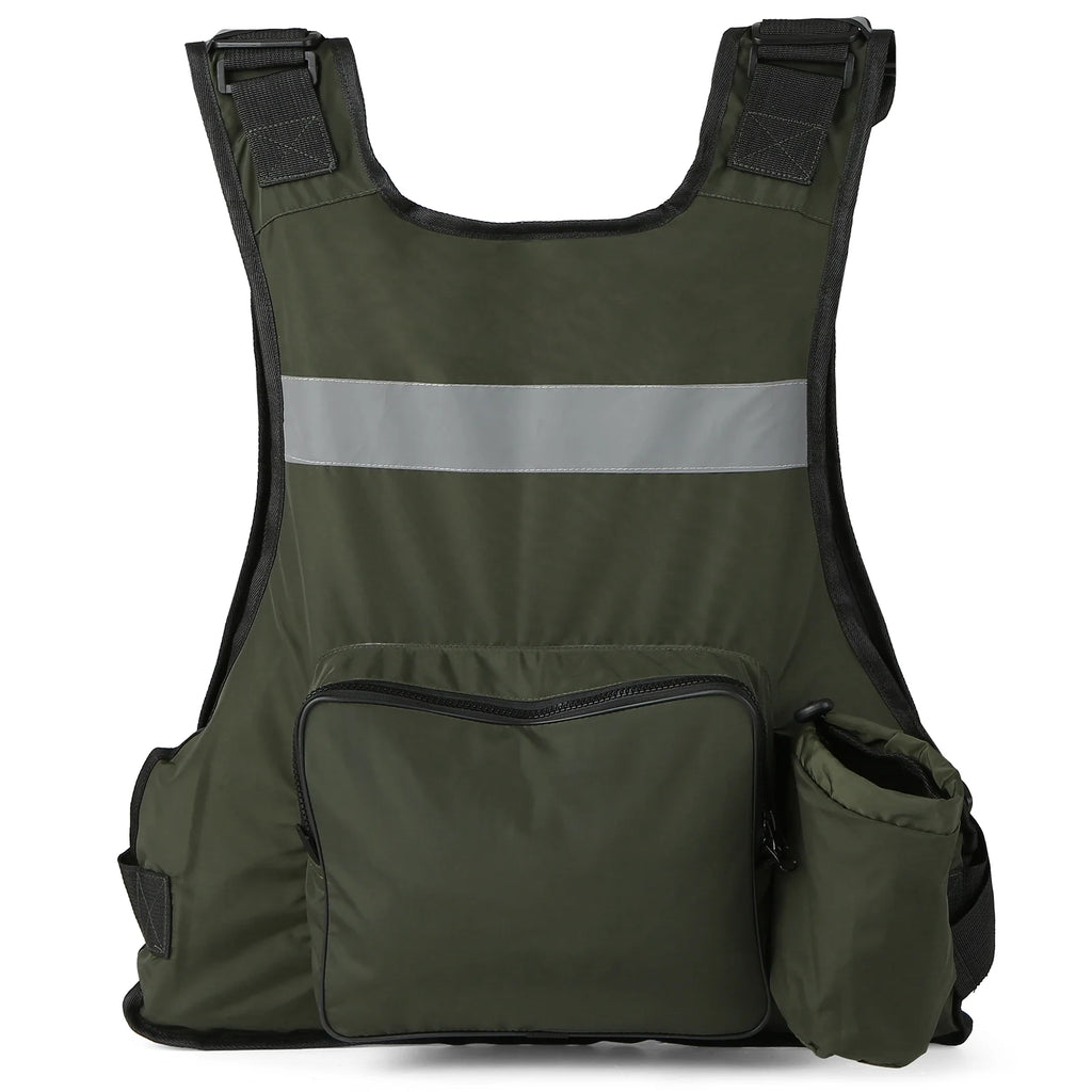 Adjustable Fly Fishing Jacket Vest with Open Sides K518808