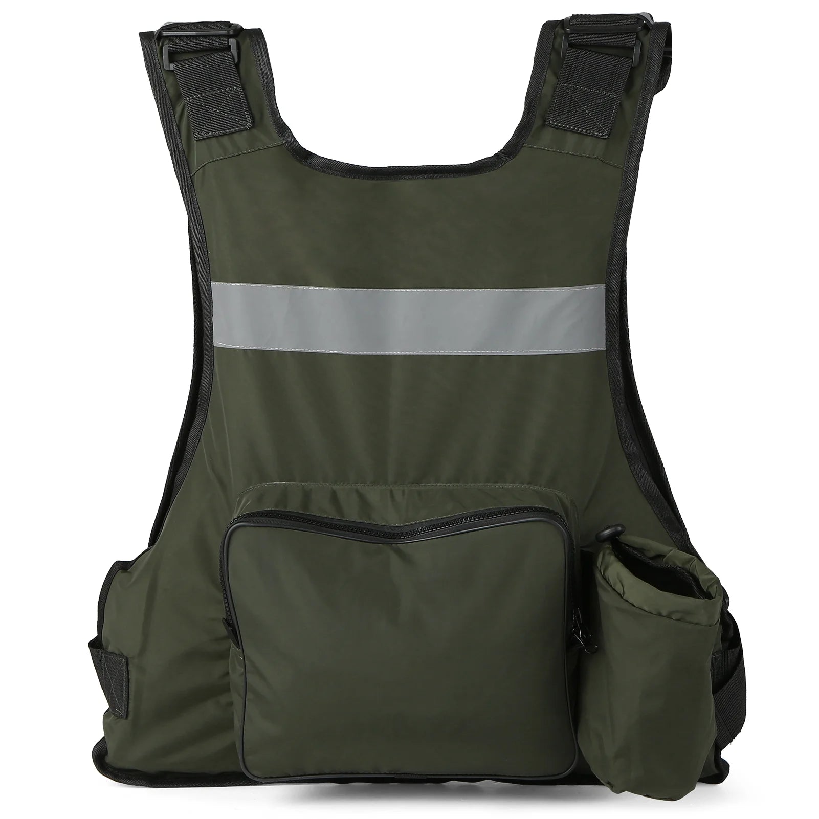 Adjustable Fly Fishing Jacket Vest with Open Sides K518808