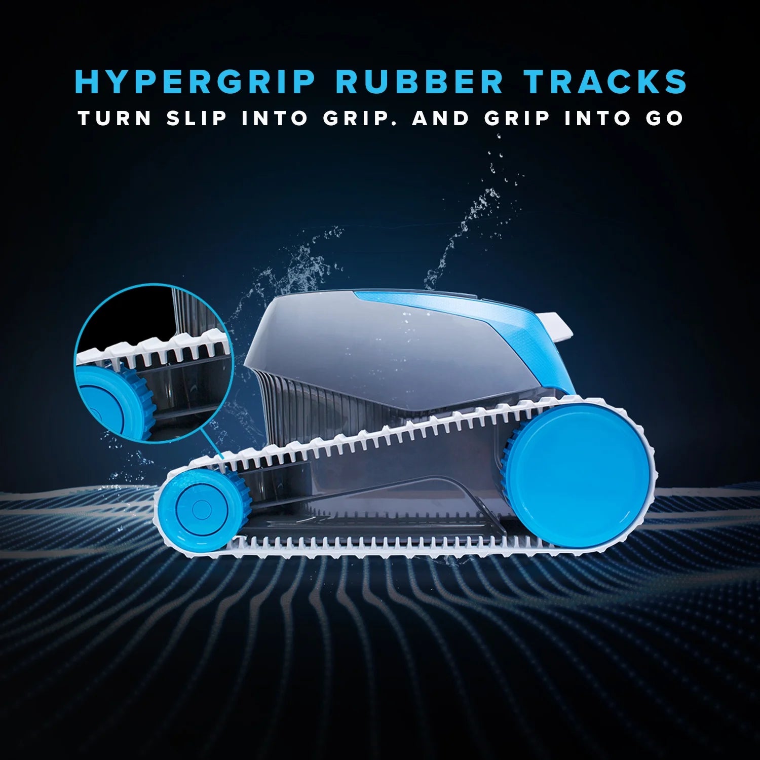 Robotic Above Ground Pool Cleaner with Top Load Filter Basket X8901