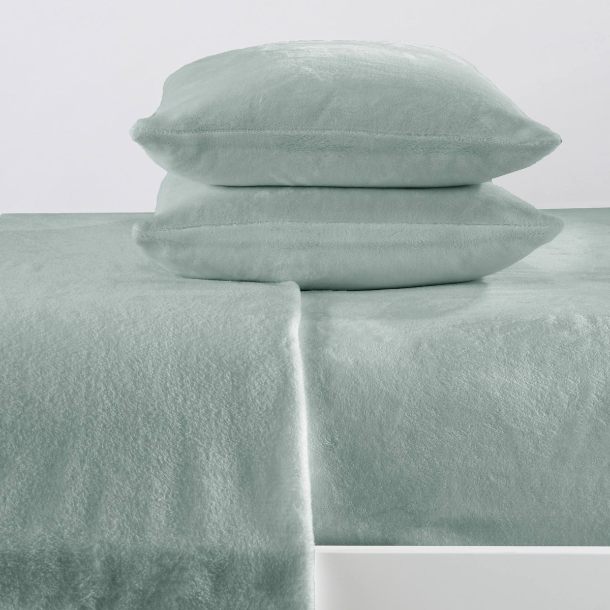 Jade Velvet Plush Sheet Set California King M171611