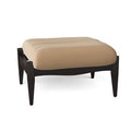 Classic Khaki Ottoman with Black Walnut Legs X2765