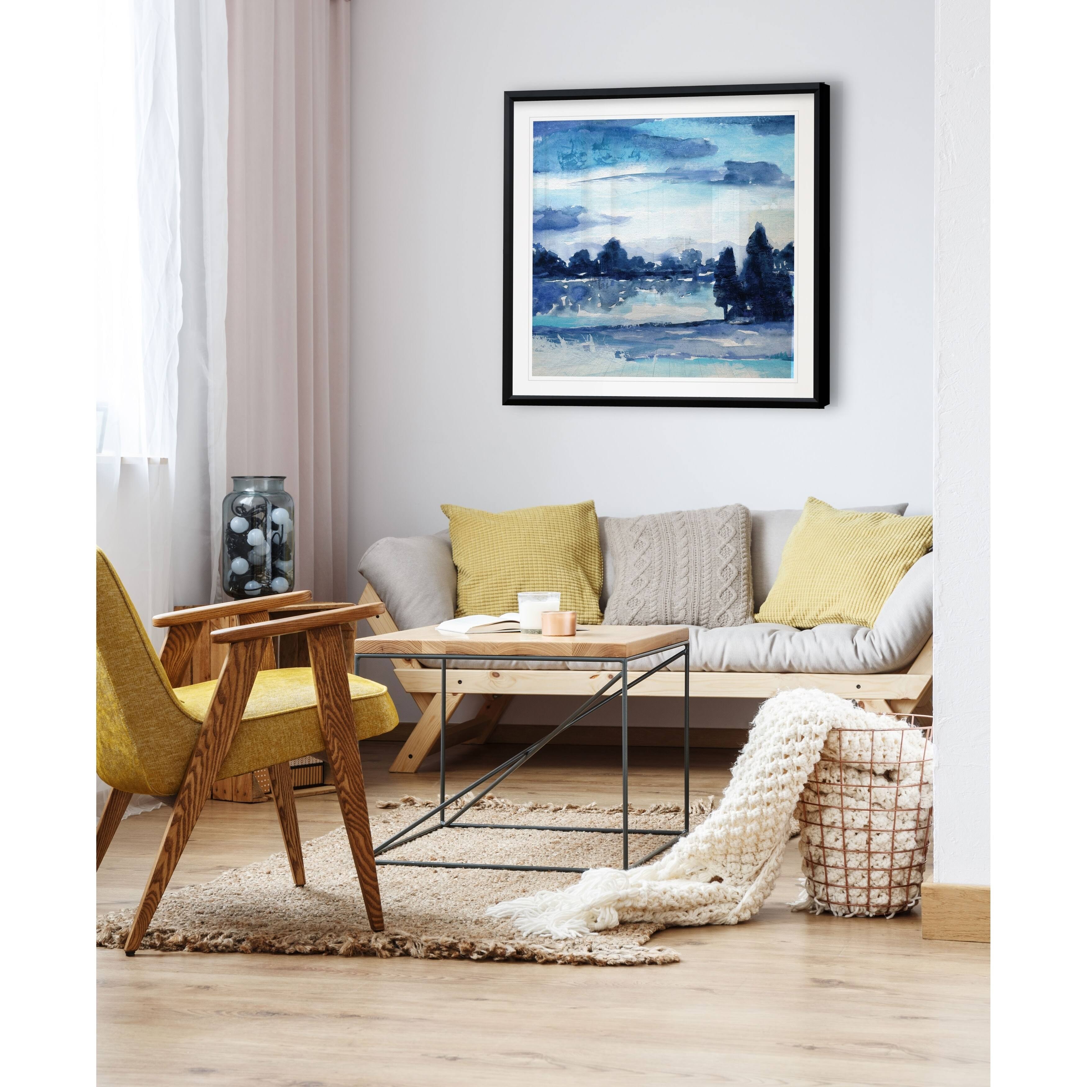 Framed Giclee Print 22X22 D166