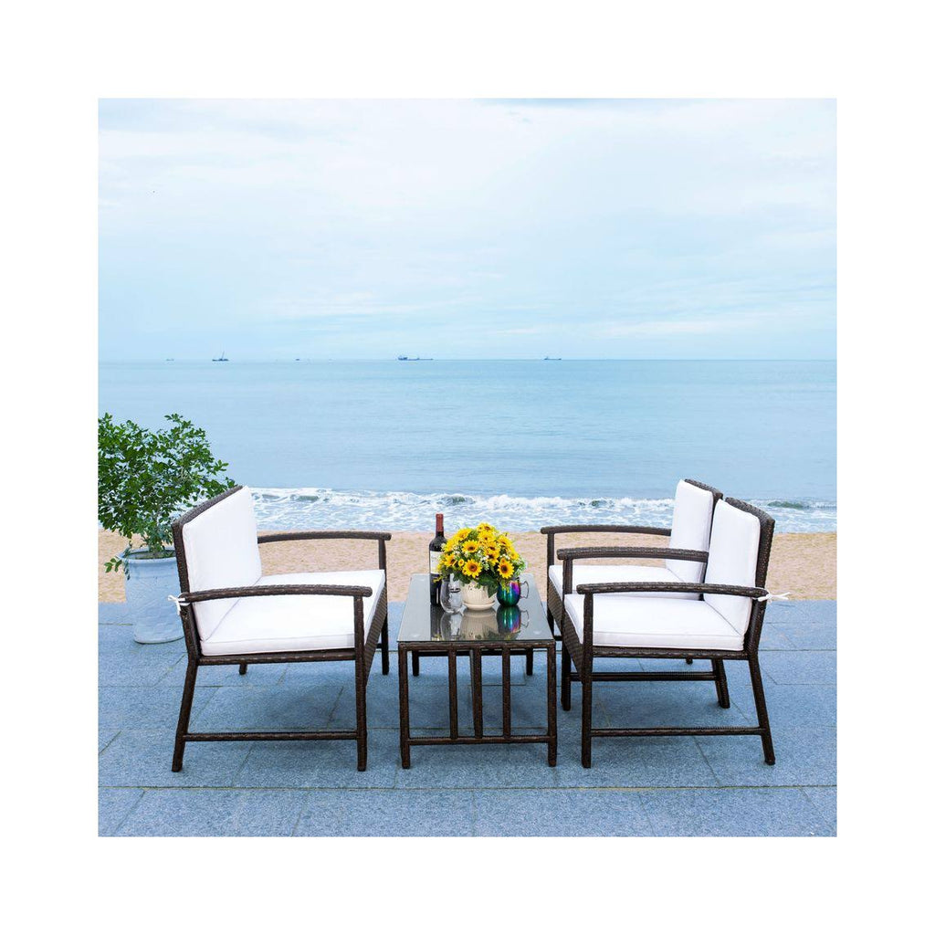 Brown / White Living Set T75386