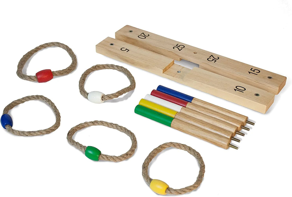 Ring Toss Game Set with Rope Tossing Rings Z283485