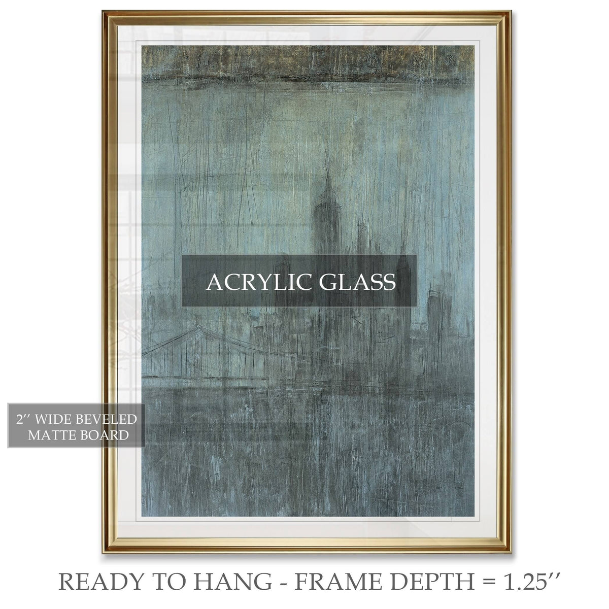 Framed Giclee Print 30x40 W274