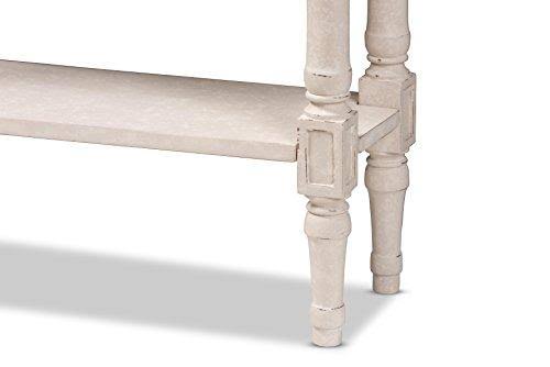 Whitewash Console Table H744