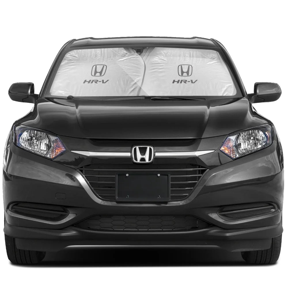 Dual Panels Folding Windshield Sun Shade Z6538