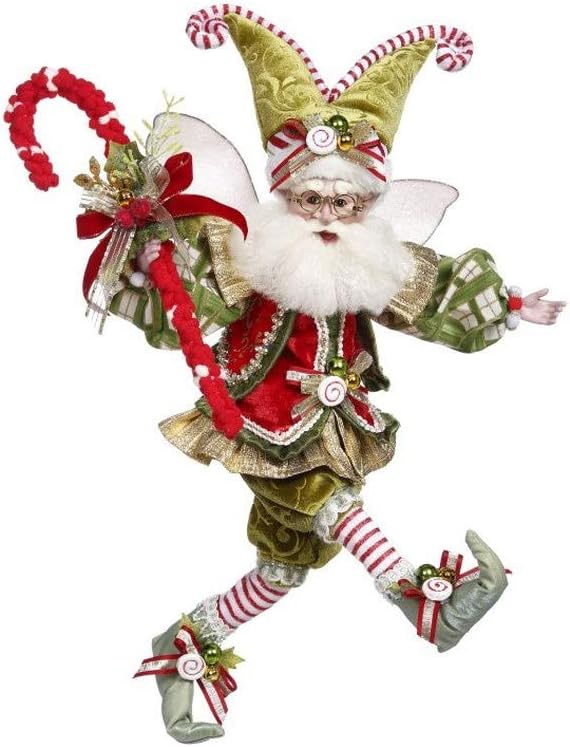 Candy Cane Dreams Fairy Small 10.25 Inches Pack of 2 B7105