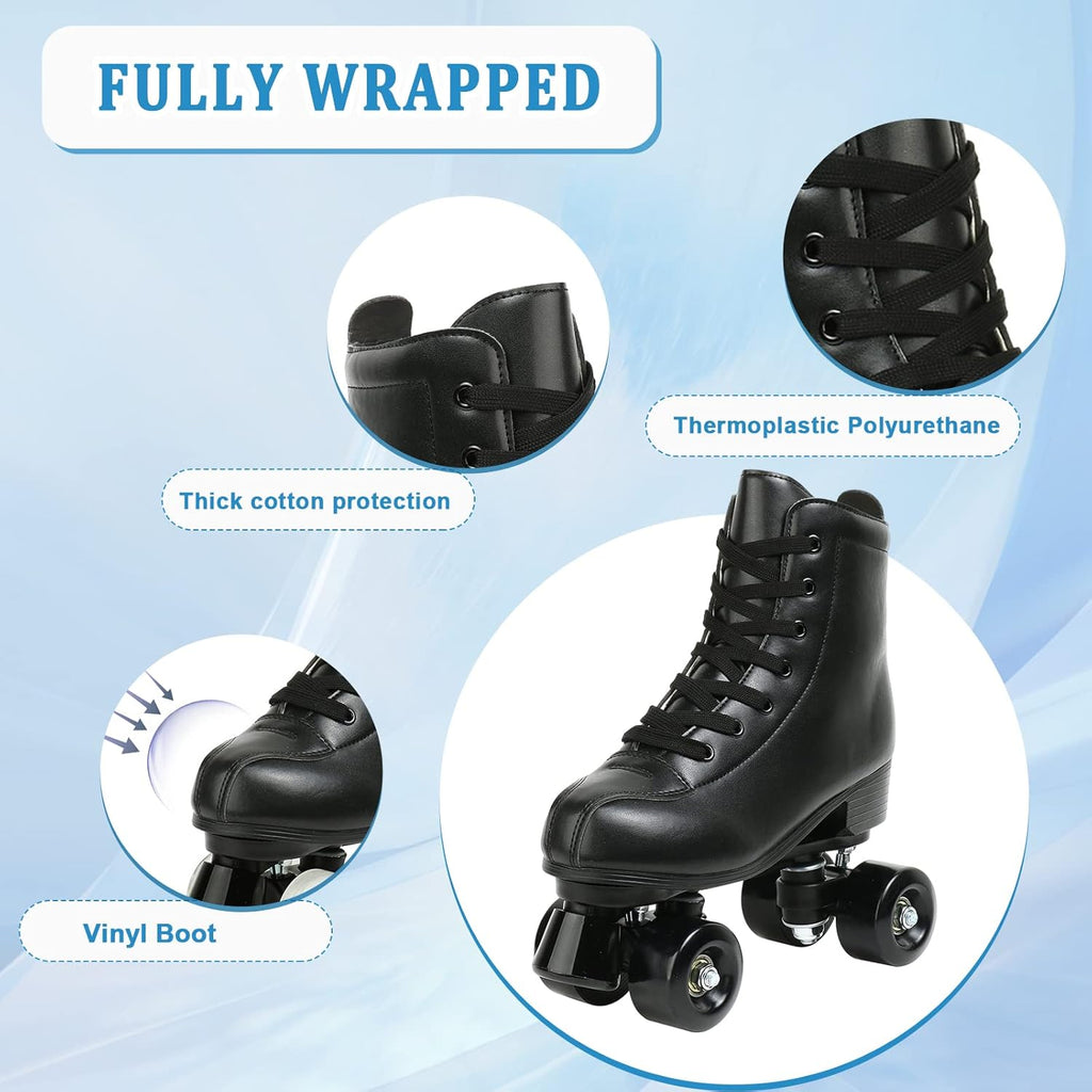 PU Leather Roller Skates Y983807