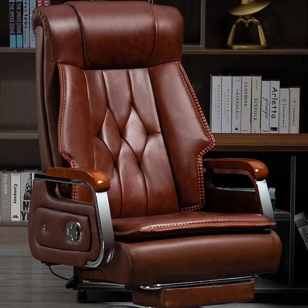 Leather Office Chair Computer Executive Arm Chair P608990