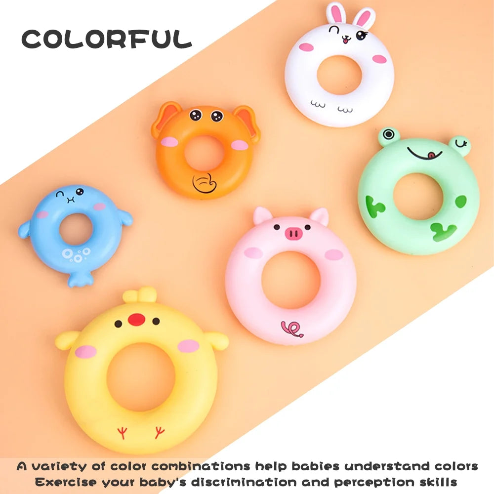 Stacking Rings Soft Toys for Babies W888772