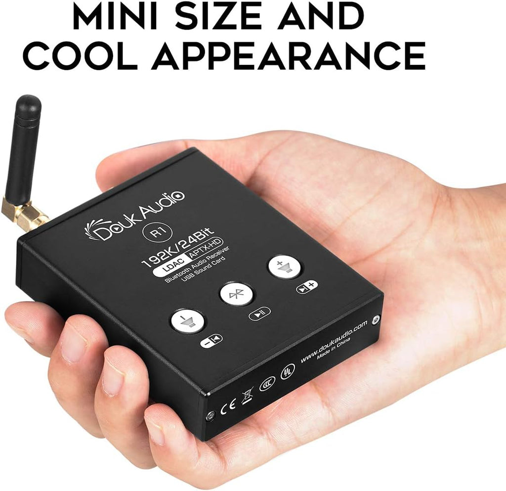 Pack of 2 Bluetooth 5.0 Stereo Receiver USB DAC Audio Adapter E266