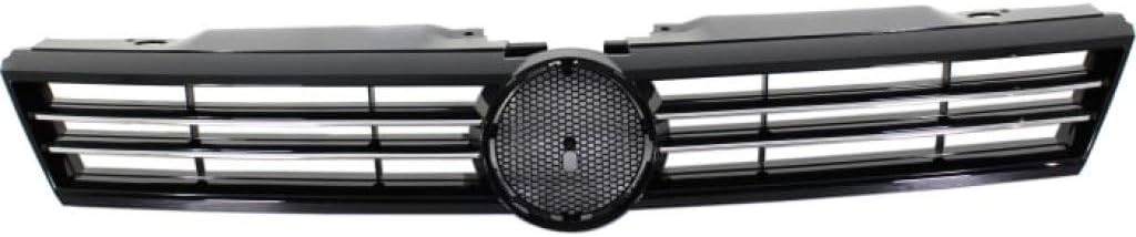 Chrome Shell Grille Assembly with Painted Black Insert Z70374