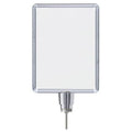 11 x 14 in. Chrome Post Sign Frame N76613