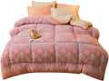 Pink Carved Lamb Cashmere Quilt, 180x200cm H6125