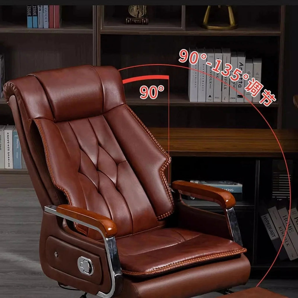 Leather Office Chair Computer Executive Arm Chair P608990