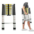 12.5ft 12 Steps EN131 Aluminium Extension Ladder F73486