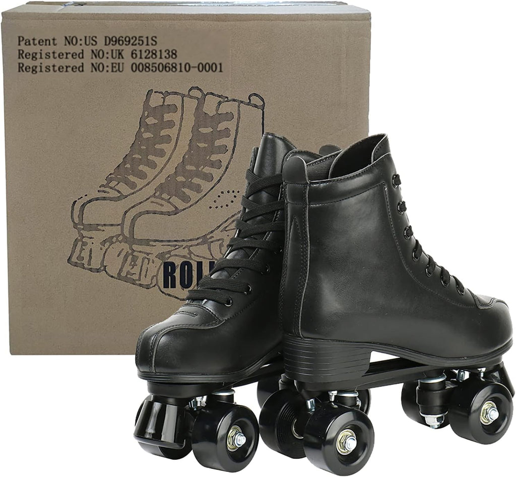PU Leather Roller Skates Y983807