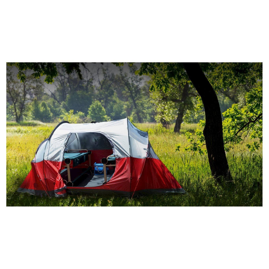 CamOBunk Large with 2 Organizers Cabinets - Green - Camping P6997
