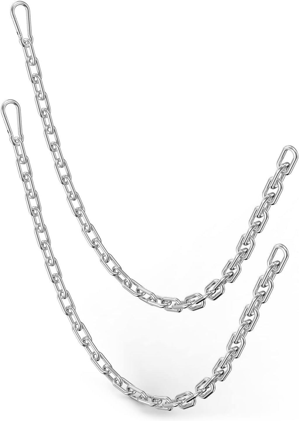 2Pcs 304 Stainless Steel LAT Pull Cable Extension Chain M607070
