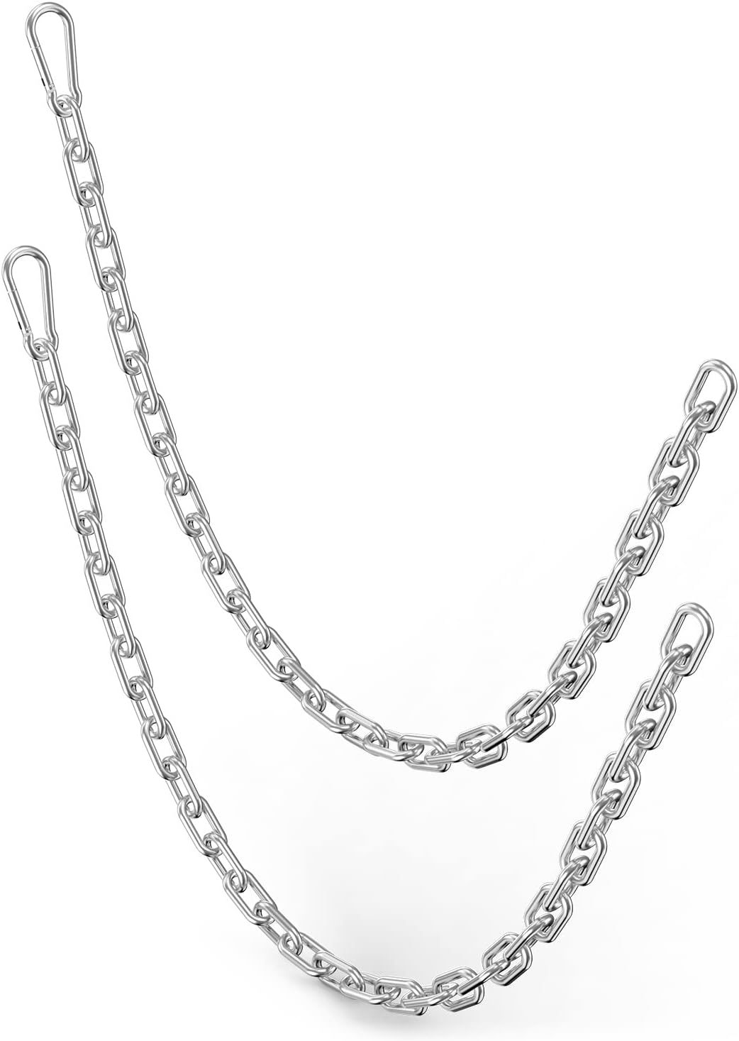 2Pcs 304 Stainless Steel LAT Pull Cable Extension Chain M607070