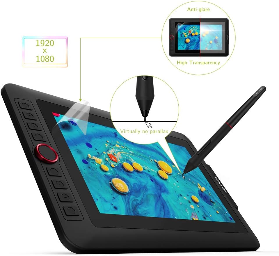 Artist12 Pro Drawing Monitor Battery-Free Stylus Drawing Display S8100
