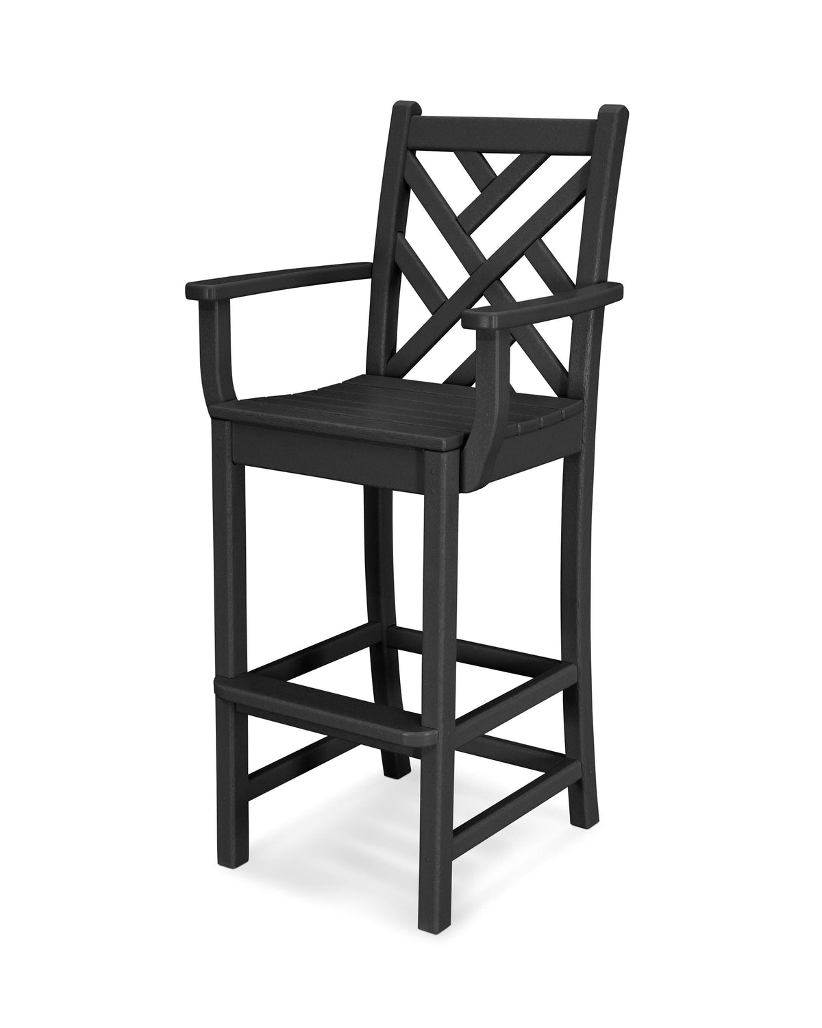 Black Bar Arm Chair C9323