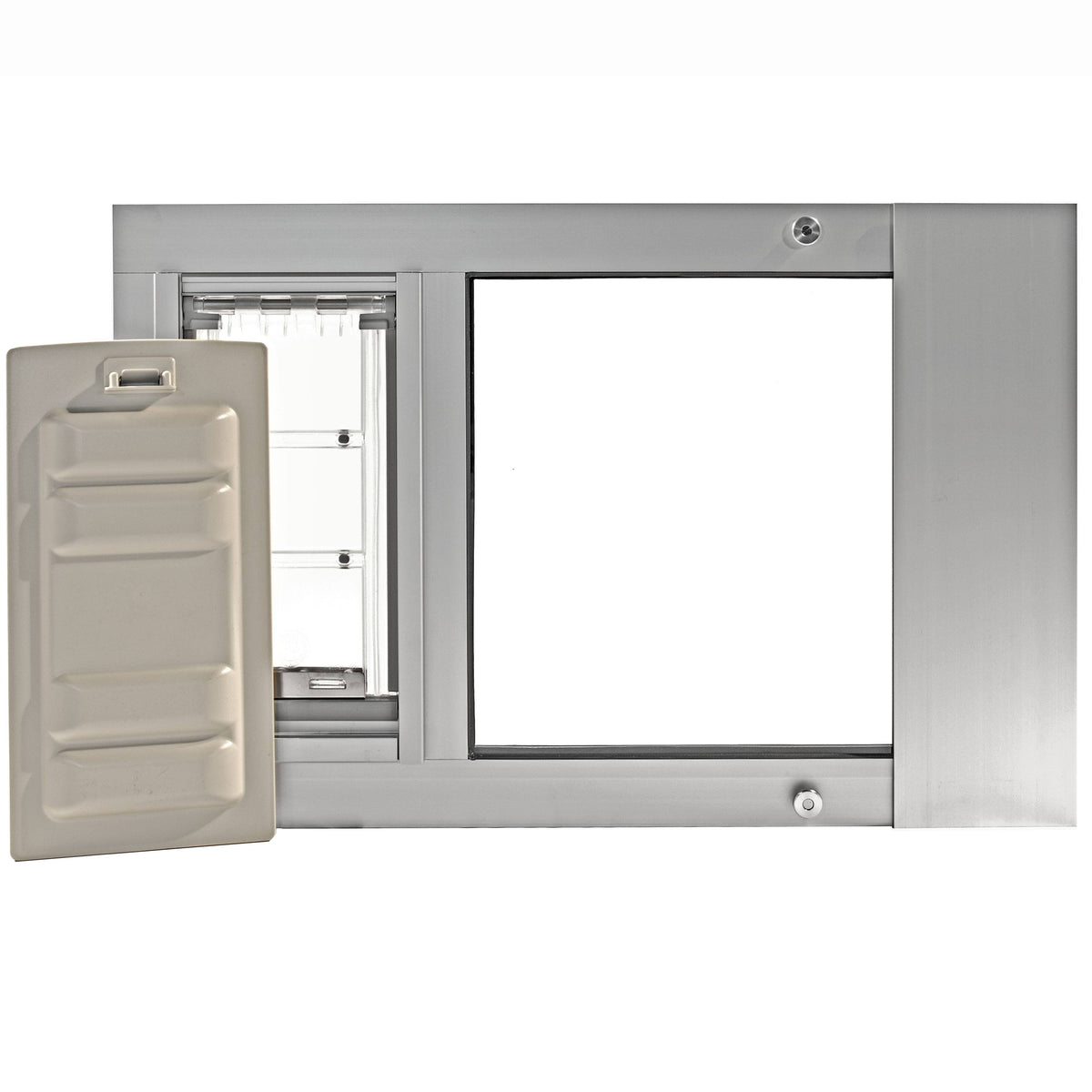 Silver Medium Pet Door Flap U40428
