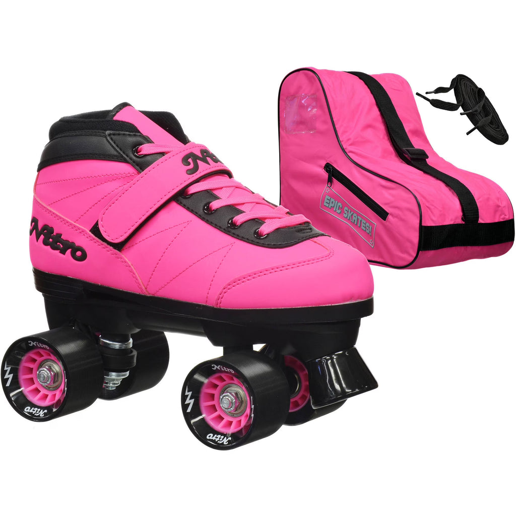Pink Quad Speed Skates Package T44218