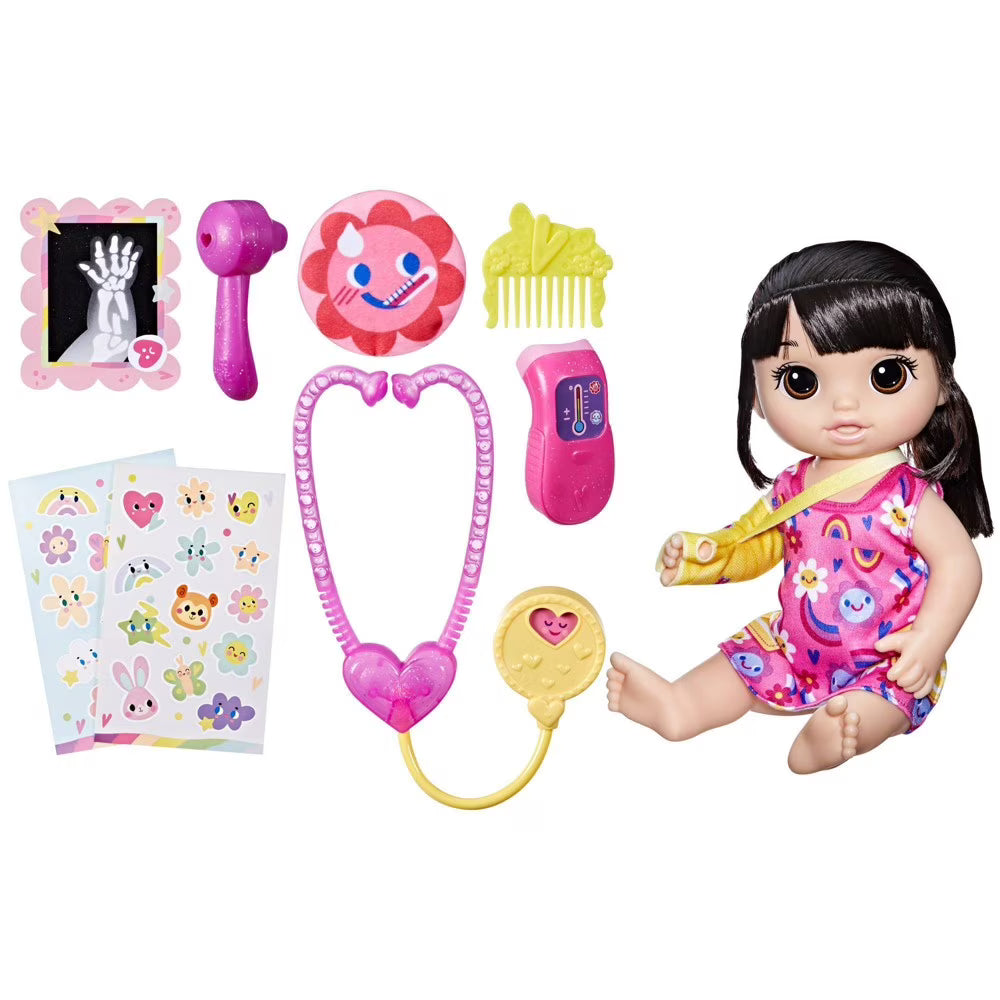 Long Black Hair Baby Doll R627492