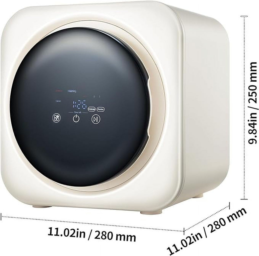 2 In 1 Mini Portable Cloth Washer And Dryer Combo, 3.5 L SS Washing Machine F861760