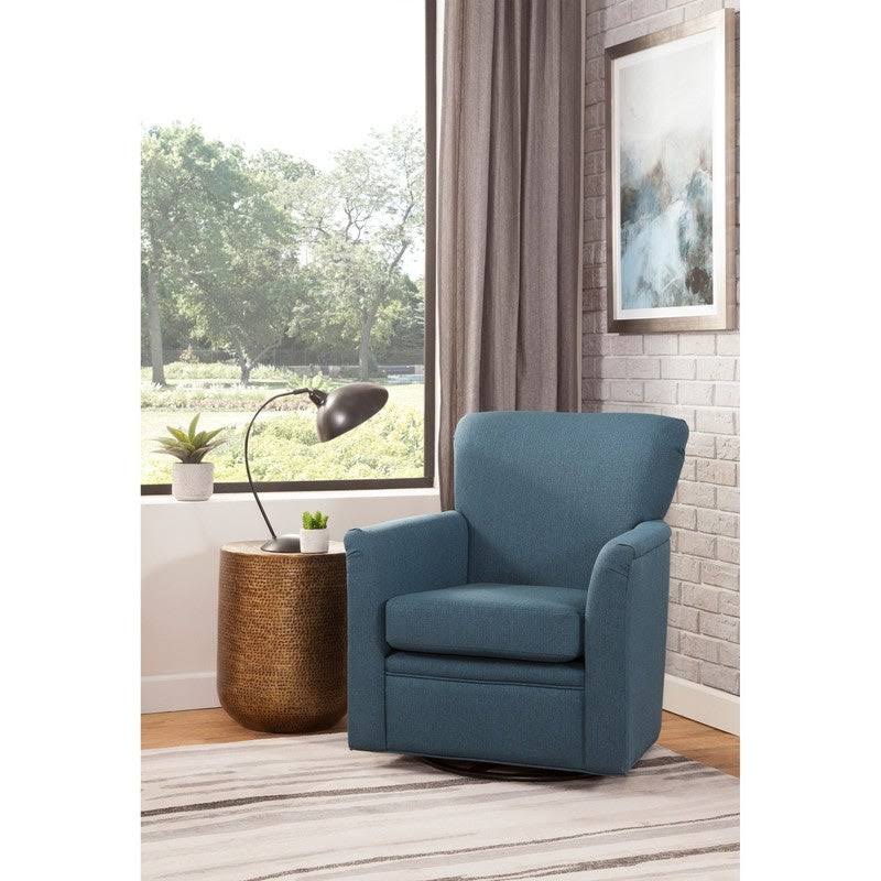 Blush Swivel Rocker Chair Z12989