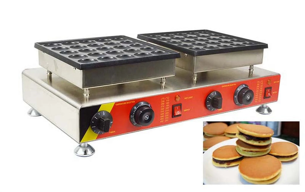 50Holes Commercial Electric Mini Dutch Pancake Waffle Maker V856