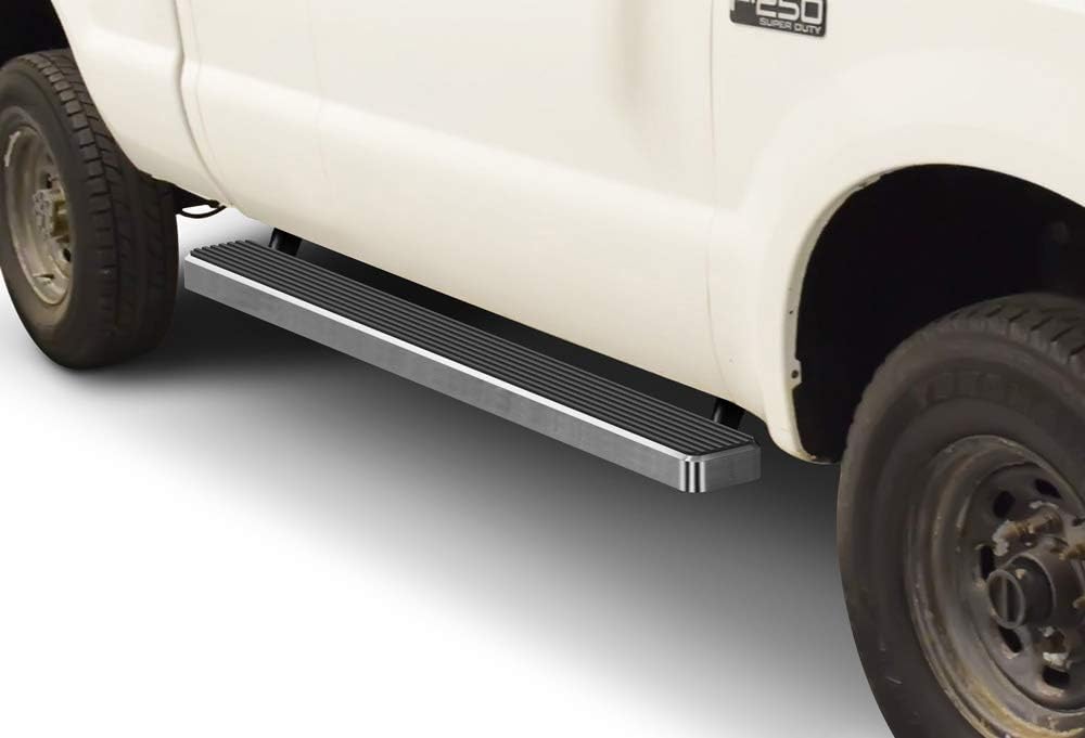 304 Stainless Steel Polished Silver 5 inches Running Boards M46246