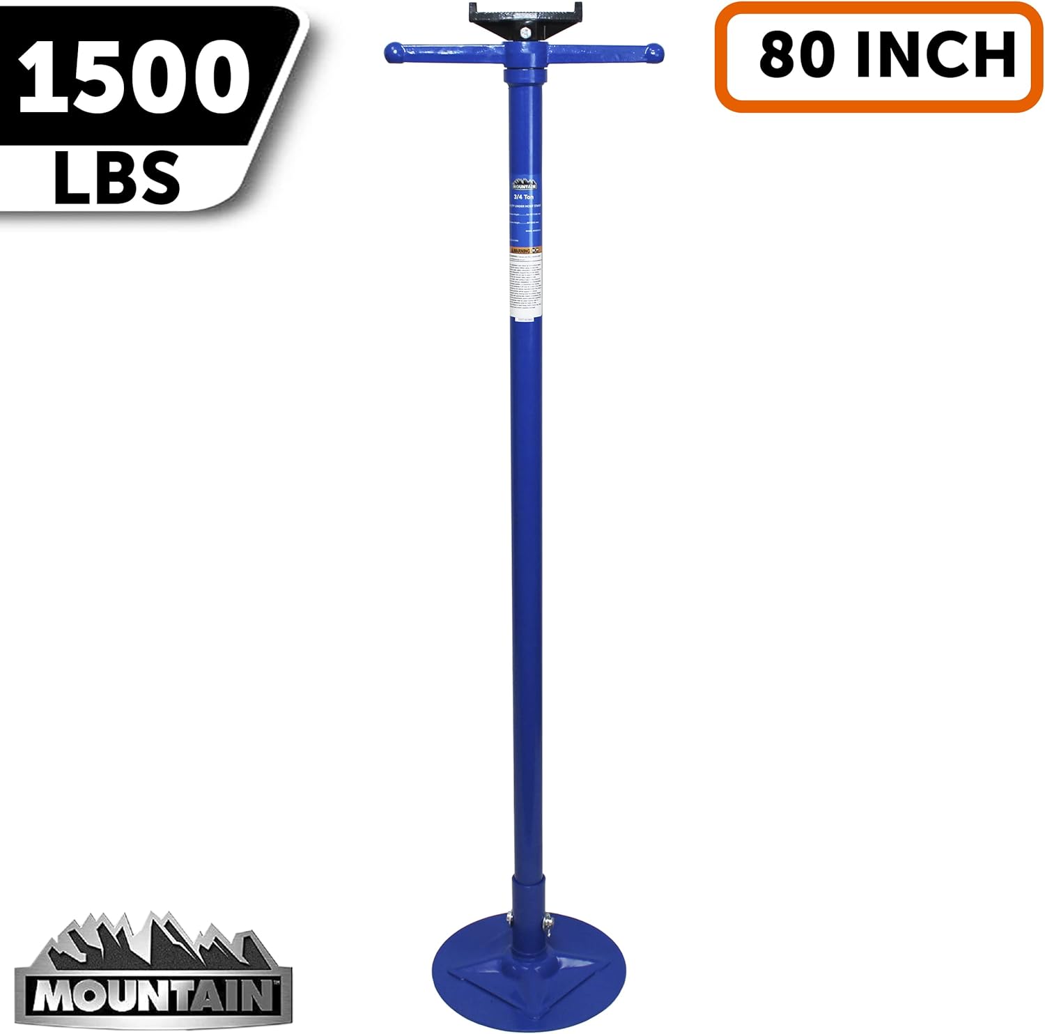 Utility Underhoist Stand and Vehicle Component Support Stand; Heavy Duty Steel, 1,500 Lb. Lift Capacity Y887422