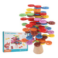 Stacking Colorful Tree Wooden Balance Game Building Block Toy A870997