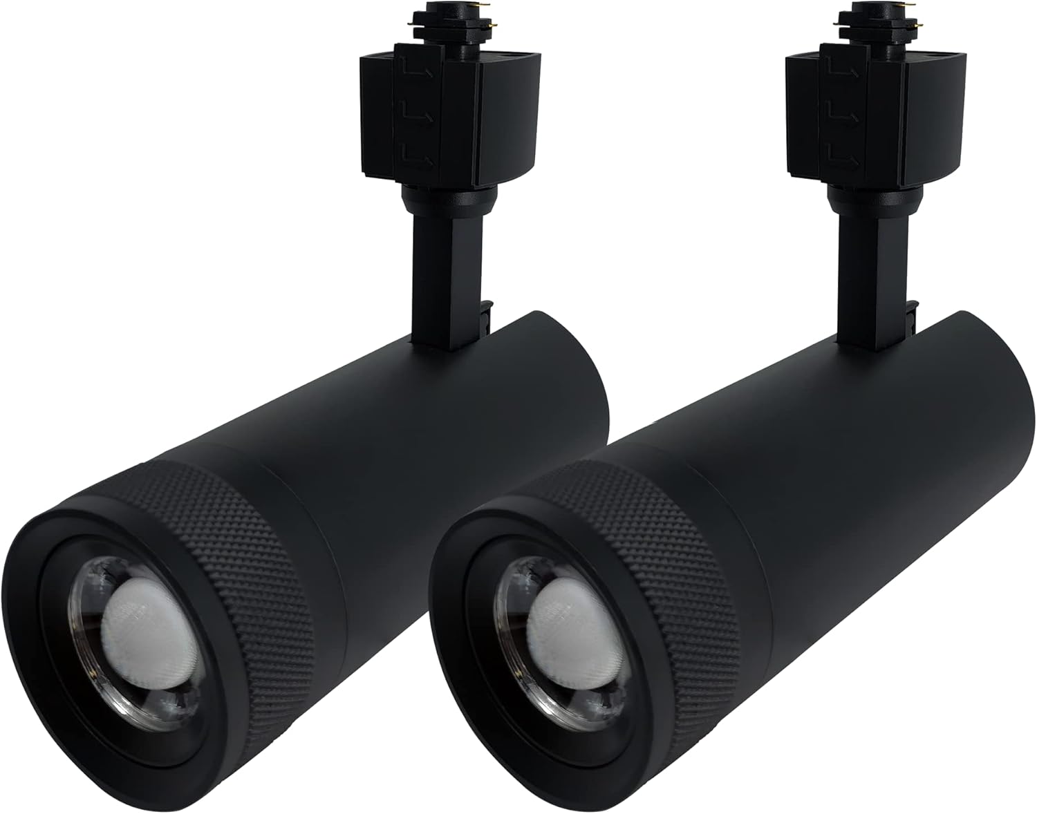 20W Zoom Dimmable LED Track Light Head Black 4000k W740