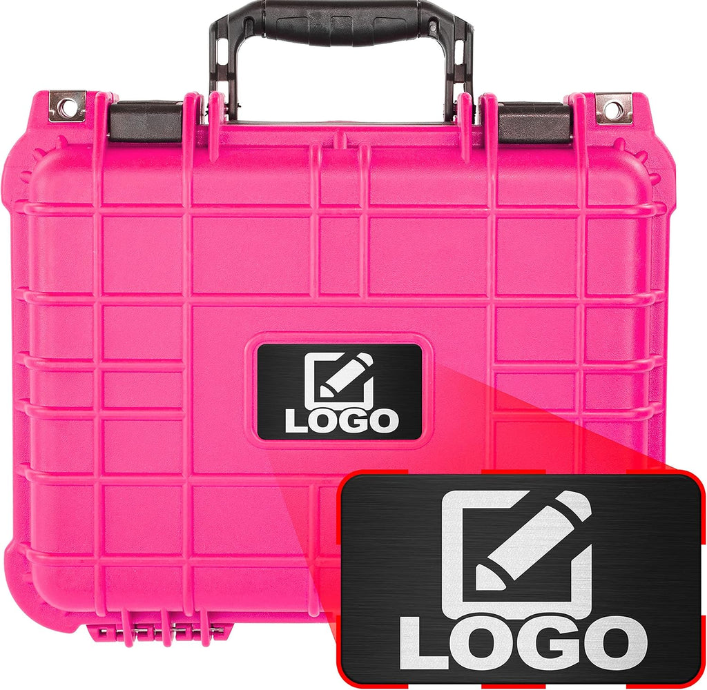 Waterproof Shockproof Hard Case with Foam Pack of 2 I633
