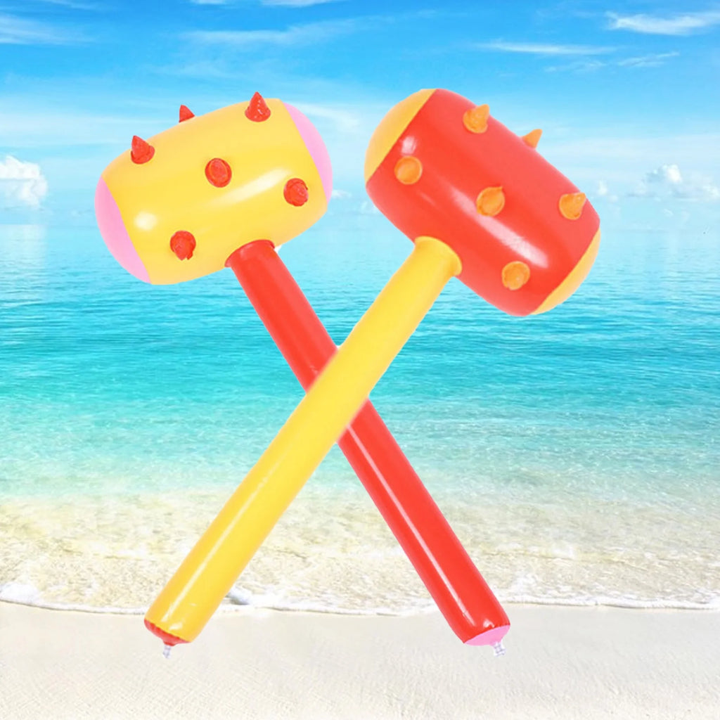 Inflatable Toy PVC Wolf Teeth Hammer R9923