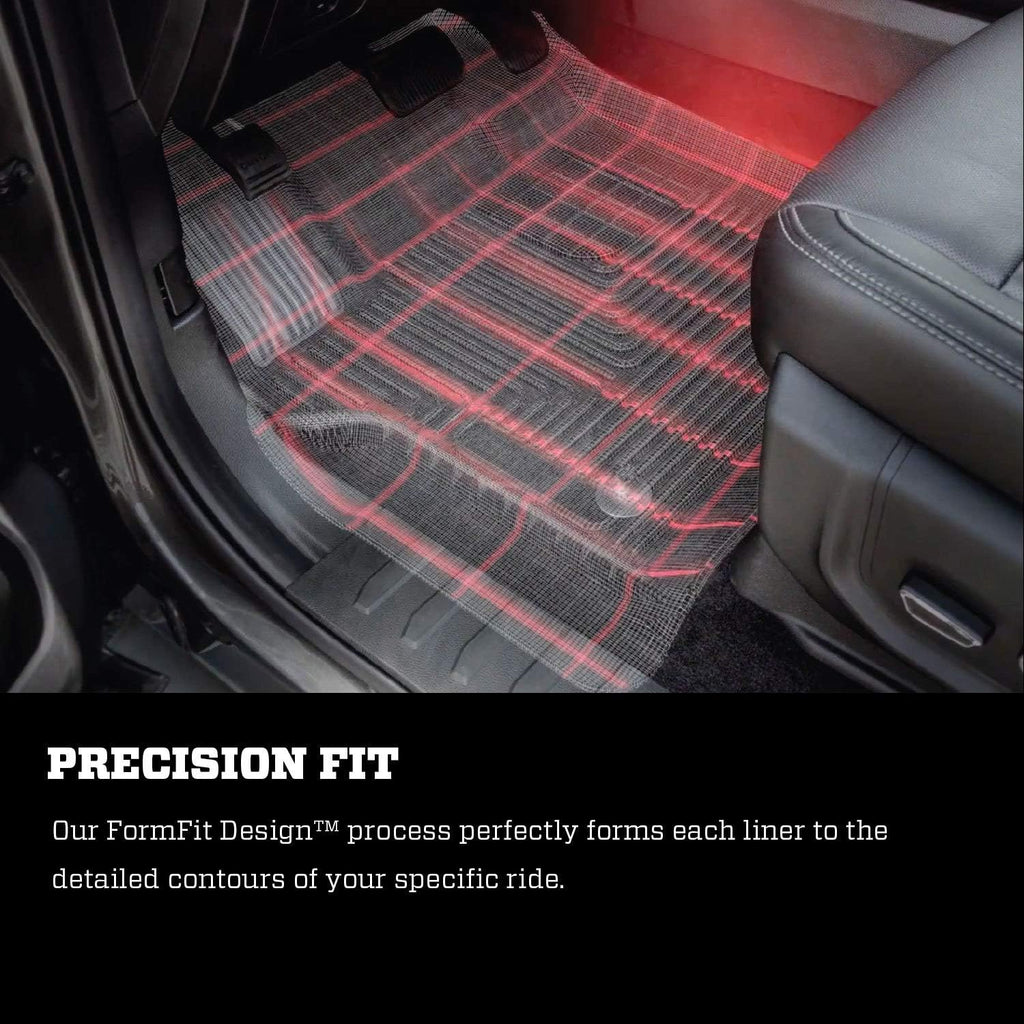 Black Front Floor Liners 2 Pcs C55025