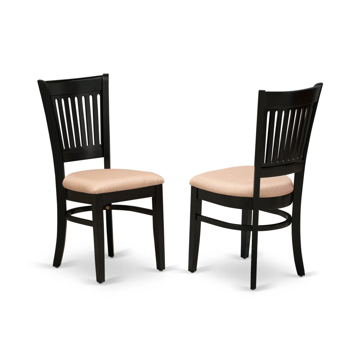 5-piece Wood Dining Set in Black X3612